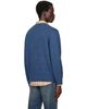 Polo Ralph Lauren Polo Ralph Lauren Blue Polo Bear Cotton Linen Blend Sweater - 3