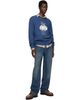 Polo Ralph Lauren Polo Ralph Lauren Blue Polo Bear Cotton Linen Blend Sweater - 4