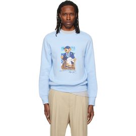 Polo Ralph Lauren Polo Ralph Lauren Blue Polo Bear Fleece Sweatshirt