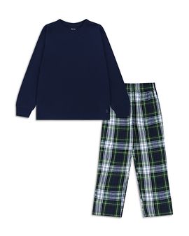 Polo Ralph Lauren Polo Ralph Lauren Boys' Long Sleeved Tee & Woven Pajama Pants Set