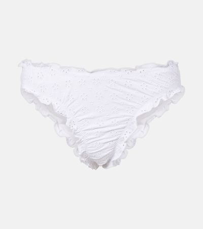Polo Ralph Lauren Polo Ralph Lauren Broderie anglaise ruffled bikini bottoms