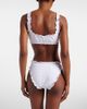 Polo Ralph Lauren Polo Ralph Lauren Broderie anglaise ruffled bikini top - 4