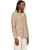 Polo Ralph Lauren Polo Ralph Lauren Brown & Beige Long Sleeve Spread Collar Sport Shirt - 2