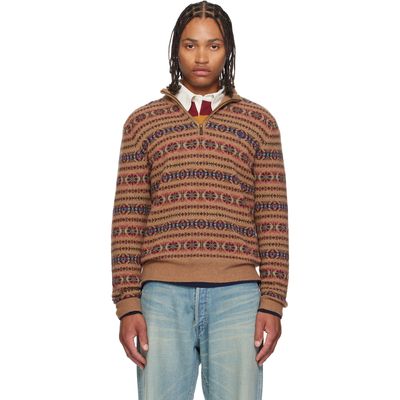 Polo Ralph Lauren Polo Ralph Lauren Brown Mock Neck Sweater