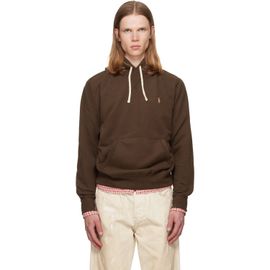 Polo Ralph Lauren Polo Ralph Lauren Brown 'The RL Fleece' Hoodie