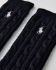Polo Ralph Lauren Polo Ralph Lauren Cable-Knit Cotton-Blend Socks in Black, Women's at Urban Outfitters - 2
