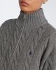 Polo Ralph Lauren Polo Ralph Lauren Cable-knit wool-blend half-zip sweater - 3