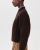 Polo Ralph Lauren Polo Ralph Lauren Cable Knit Wool Cashmere Bomber Jacket Walnut Brown Melange - 4