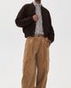 Polo Ralph Lauren Polo Ralph Lauren Cable Knit Wool Cashmere Bomber Jacket Walnut Brown Melange - 5
