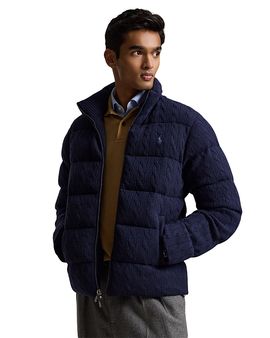 Polo Ralph Lauren Polo Ralph Lauren Cable Knit Wool Cashmere Sweater Jacket