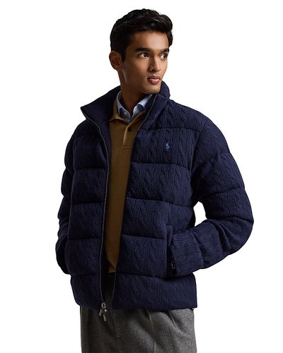 Polo Ralph Lauren Polo Ralph Lauren Cable Knit Wool Cashmere Sweater Jacket