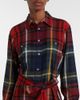 Polo Ralph Lauren Polo Ralph Lauren Checked cotton-blend shirt dress - 4