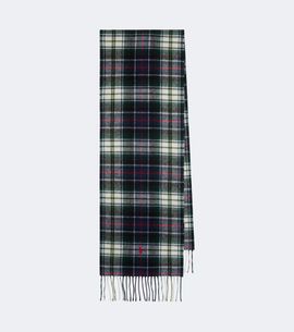 Polo Ralph Lauren Polo Ralph Lauren Checked fringed wool scarf