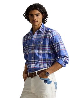 Polo Ralph Lauren Polo Ralph Lauren Classic Fit Plaid Oxford Workshirt