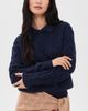 Polo Ralph Lauren Polo Ralph Lauren Collared Cable Knit Sweater Hunter Navy - 2