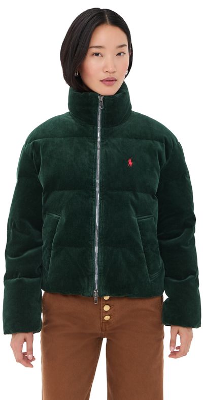 Polo Ralph Lauren Polo Ralph Lauren Corduroy Down Puffer Jacket Northwest Pine
