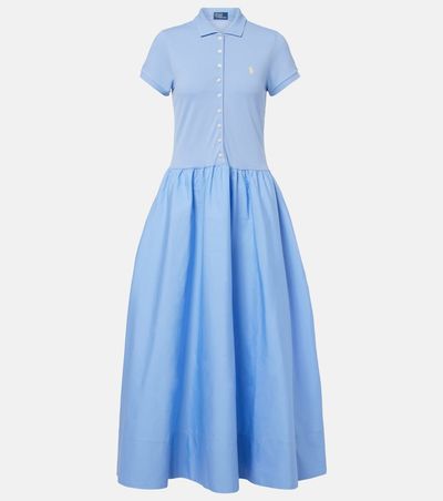 Polo Ralph Lauren Polo Ralph Lauren Cotton-blend shirt dress