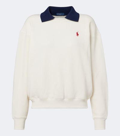 Polo Ralph Lauren Polo Ralph Lauren Cotton-jersey polo sweatshirt