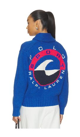 Polo Ralph Lauren Polo Ralph Lauren Cotton Blend Long Sleeve Cardigan