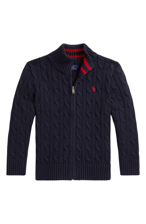 Polo Ralph Lauren - Cotton Cable Zip Cardigan