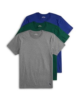 Polo Ralph Lauren Polo Ralph Lauren Cotton Charcoal Heather Crewneck T-Shirt