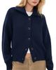 Polo Ralph Lauren Polo Ralph Lauren Cotton Long Sleeve Collared Cardigan Cruise Navy - 1