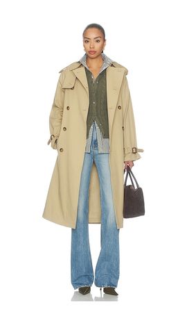 Polo Ralph Lauren Polo Ralph Lauren Cotton Twill Lined Trench