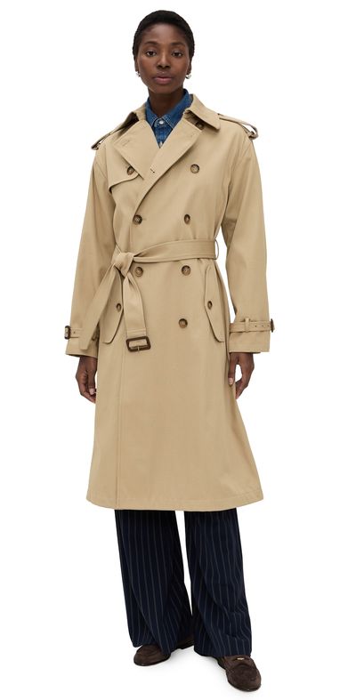 Polo Ralph Lauren Polo Ralph Lauren Cotton Twill Trench Coat Surrey Tan