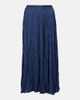 Polo Ralph Lauren Polo Ralph Lauren Crushed satin midi skirt - 1