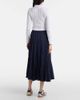 Polo Ralph Lauren Polo Ralph Lauren Crushed satin midi skirt - 3