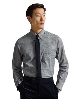 Polo Ralph Lauren Polo Ralph Lauren Custom Fit Plaid Cotton Oxford Shirt