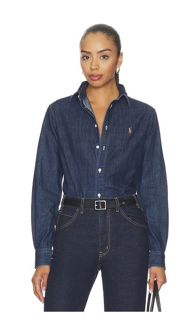 Polo Ralph Lauren Denim Collared Sport Shirt