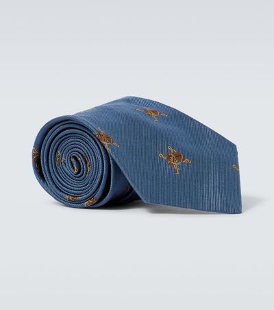 Polo Ralph Lauren Polo Ralph Lauren Embroidered silk tie