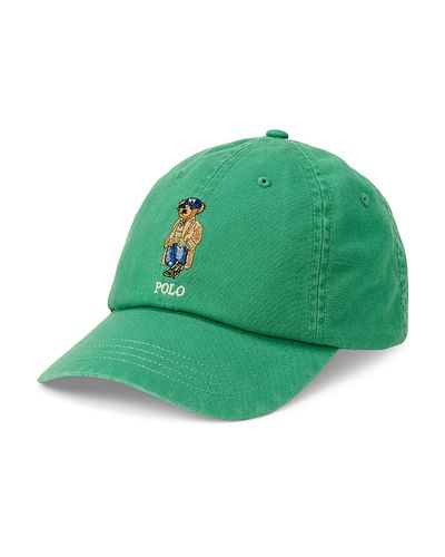 Polo Ralph Lauren Polo Ralph Lauren Embroidered Twill Bear Ball Cap
