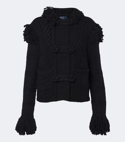 Polo Ralph Lauren Polo Ralph Lauren Fringed wool cardigan