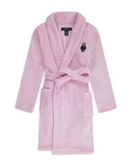 Polo Ralph Lauren Polo Ralph Lauren Girls' Bear Patch Robe