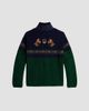 Polo Ralph Lauren Polo Ralph Lauren Girl's Girl's Horse-Print Hybrid Pullover Sweater - 2