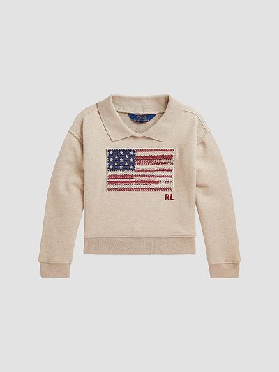 Polo Ralph Lauren Polo Ralph Lauren Girl's Little Girl's & Girl's Cotton-Blend French Terry Sweatshirt