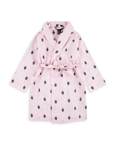 Polo Ralph Lauren Polo Ralph Lauren Girls' Polo Bear Print Shawl Collar Robe