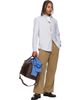 Polo Ralph Lauren Polo Ralph Lauren Gray & White Striped Oxford Shirt - 4