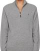 Polo Ralph Lauren Polo Ralph Lauren Gray Wool Quarter Zip Sweater - 1