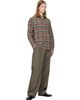 Polo Ralph Lauren Polo Ralph Lauren Green & Brown Bleeding Madras Sport Shirt - 4