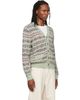 Polo Ralph Lauren Polo Ralph Lauren Green Cotton Linen Blend Long Sleeve Cardigan - 2