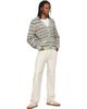 Polo Ralph Lauren Polo Ralph Lauren Green Cotton Linen Blend Long Sleeve Cardigan - 4