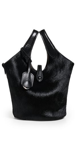 Polo Ralph Lauren Polo Ralph Lauren Haircalf Crossbody Bag Black One