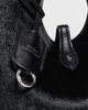Polo Ralph Lauren Polo Ralph Lauren Haircalf Crossbody Bag Black One - 5