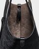 Polo Ralph Lauren Polo Ralph Lauren Haircalf Crossbody Bag Black One - 6