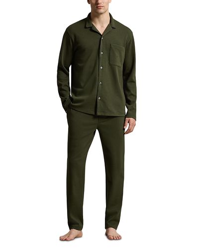 Polo Ralph Lauren Polo Ralph Lauren Herringbone Knit Pajama Shirt