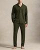 Polo Ralph Lauren Polo Ralph Lauren Herringbone Knit Pajama Shirt - 2