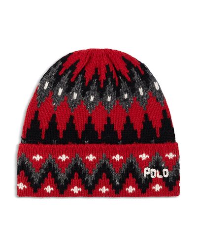 Polo Ralph Lauren Polo Ralph Lauren Holiday Fair Isle Beanie